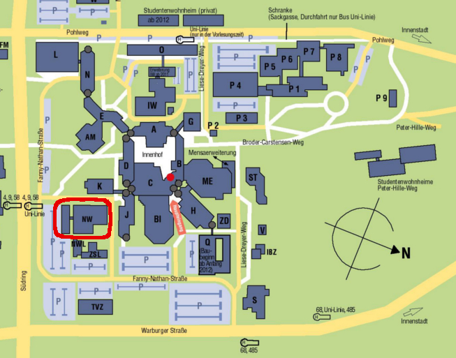 map of campus (preview)